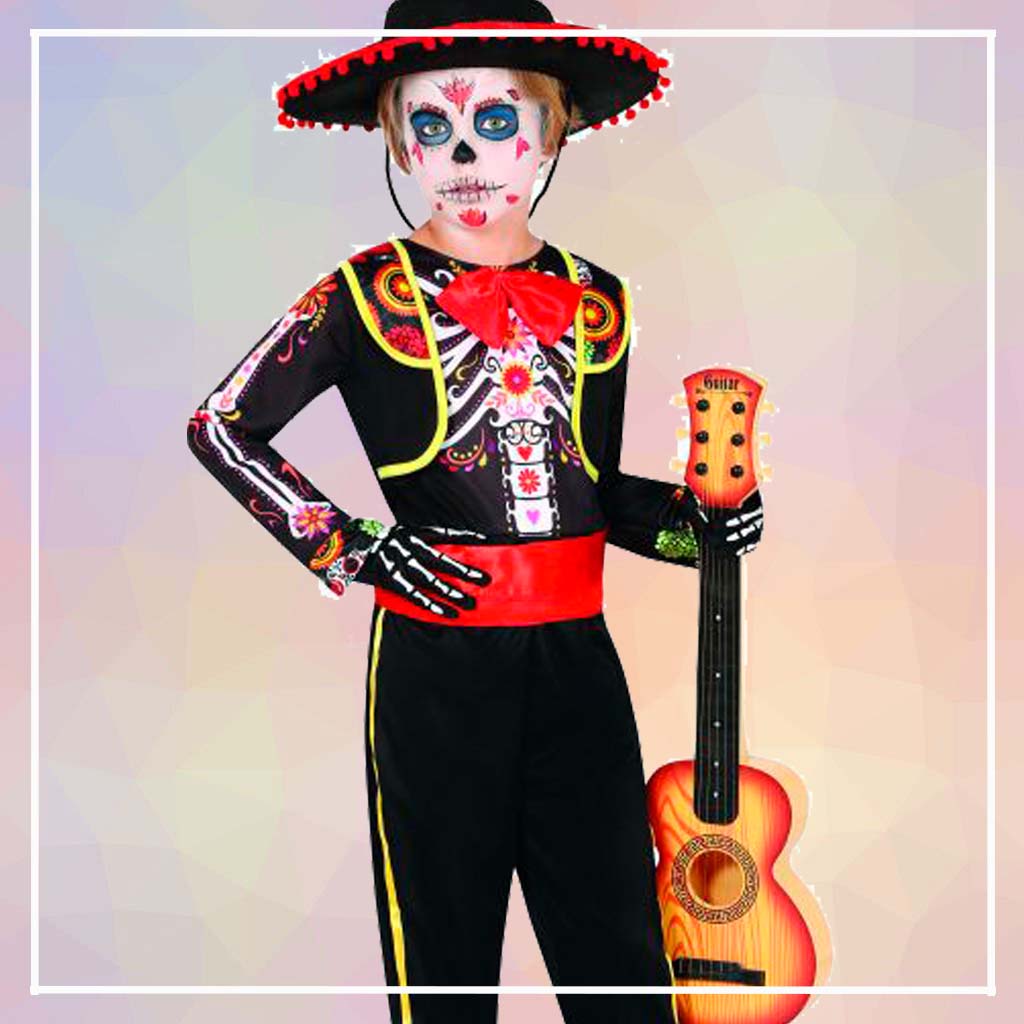 Disfraces para el dis de los muertos de ni&ntilde;o